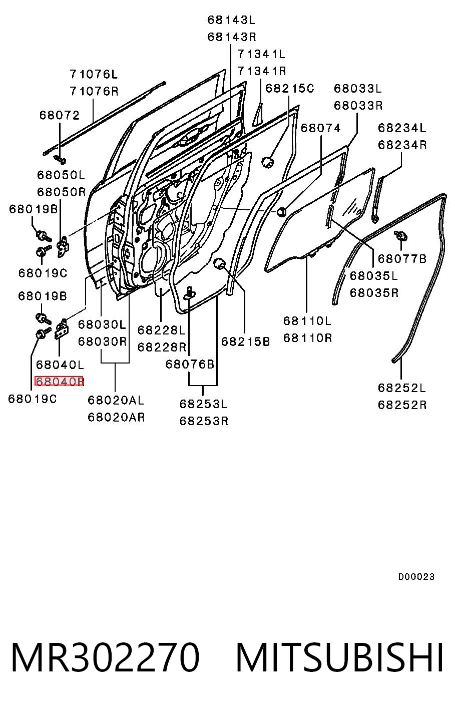 MR302270 Mitsubishi