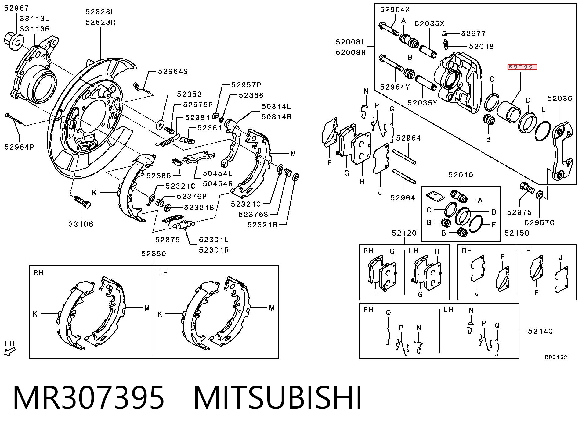MR307395 Mitsubishi