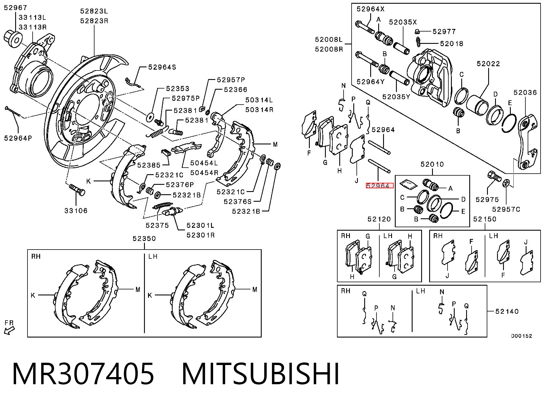 MR307405 Mitsubishi