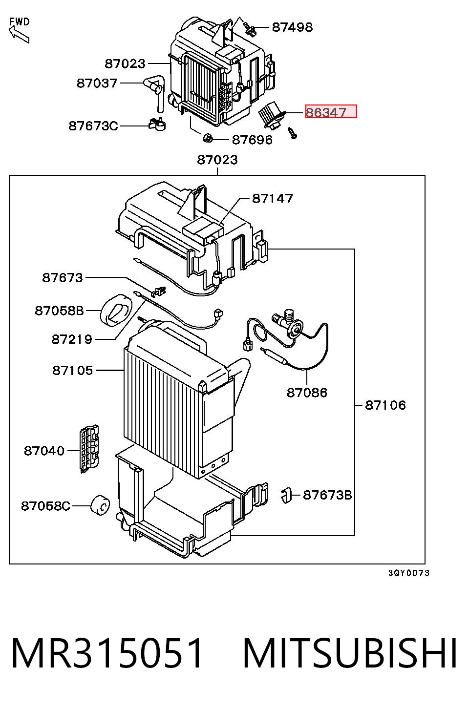 MR315051 Mitsubishi
