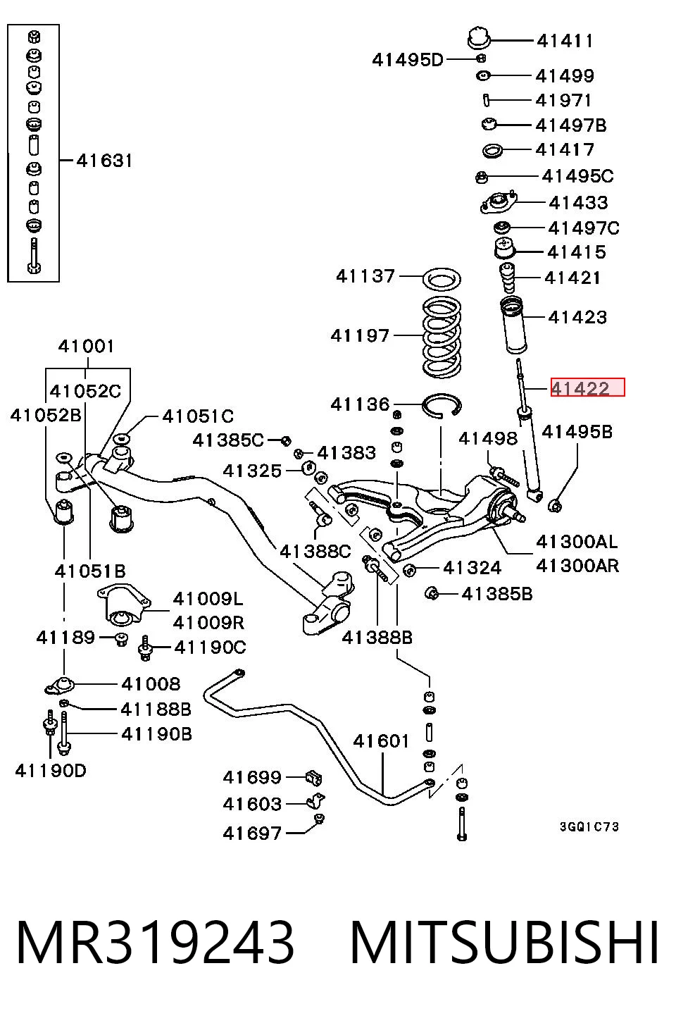MR319243 Mitsubishi