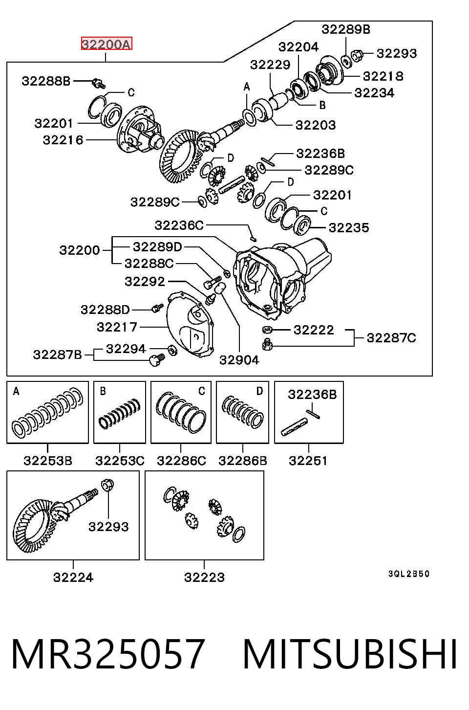 MR325057 Mitsubishi
