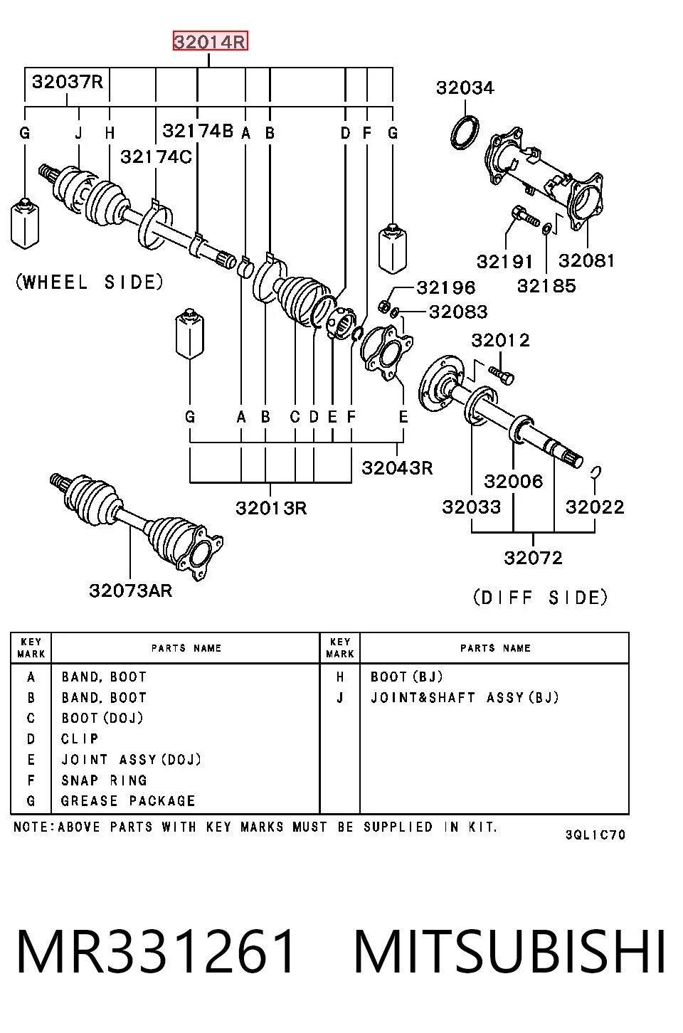 MR331261 Mitsubishi