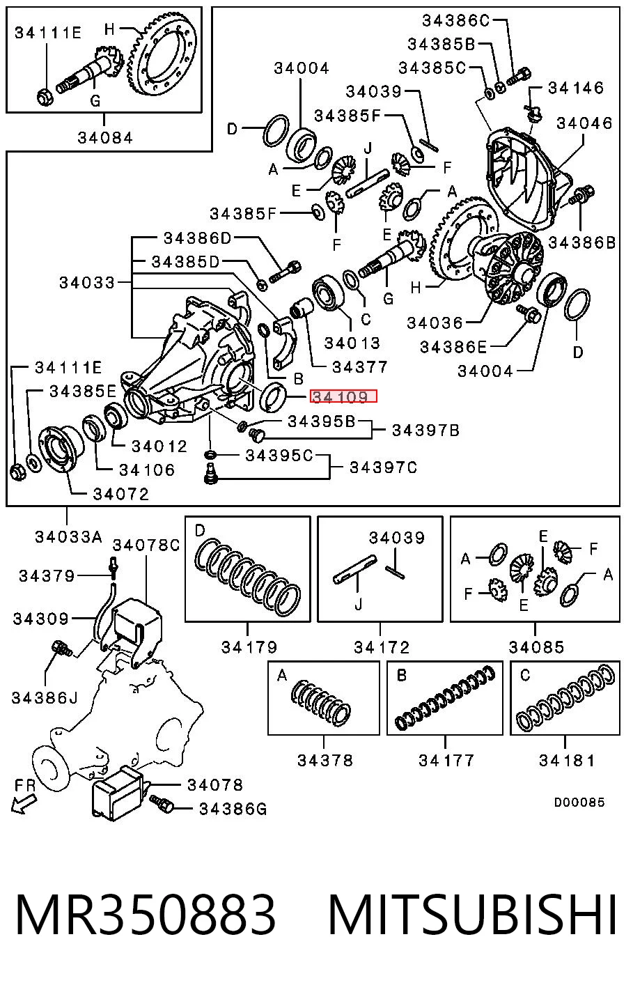 MR350883 Mitsubishi
