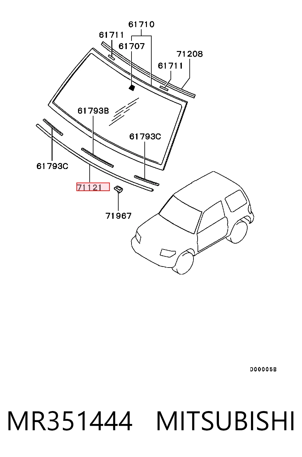 MR351444 Mitsubishi