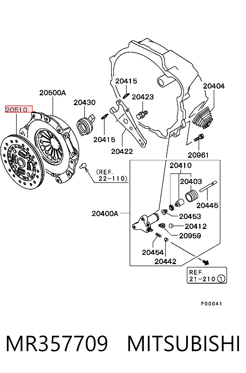 Disco de embraiagem MB919427 Hyundai/Kia
