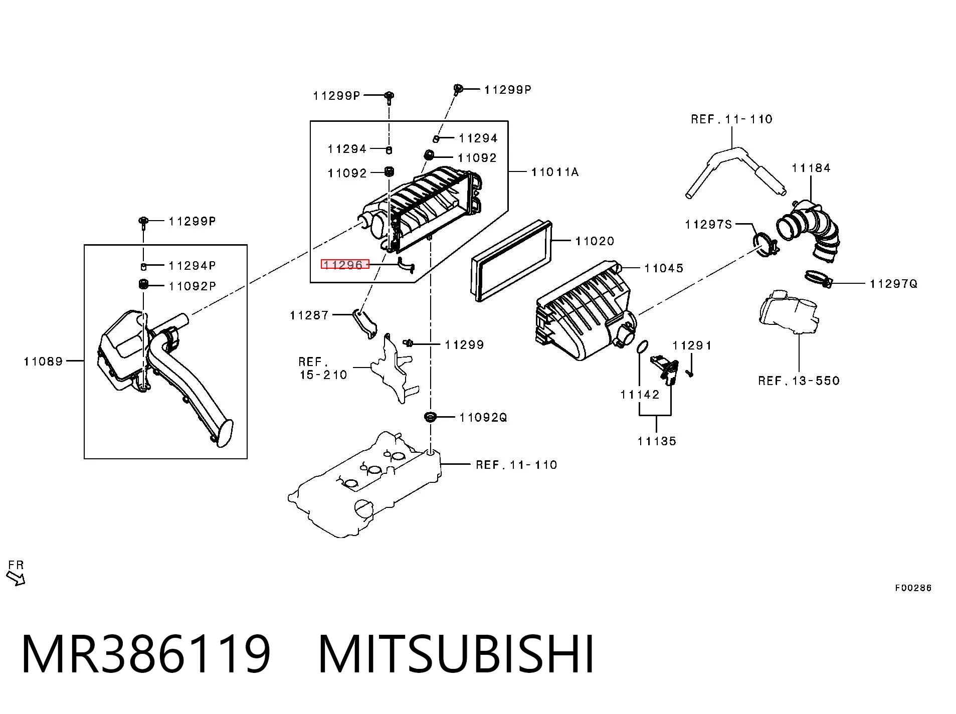 MR386119 Mitsubishi 