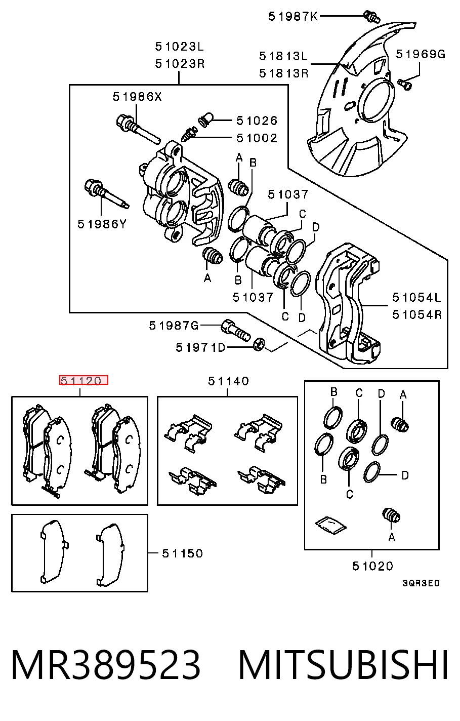 MR389523 Mitsubishi