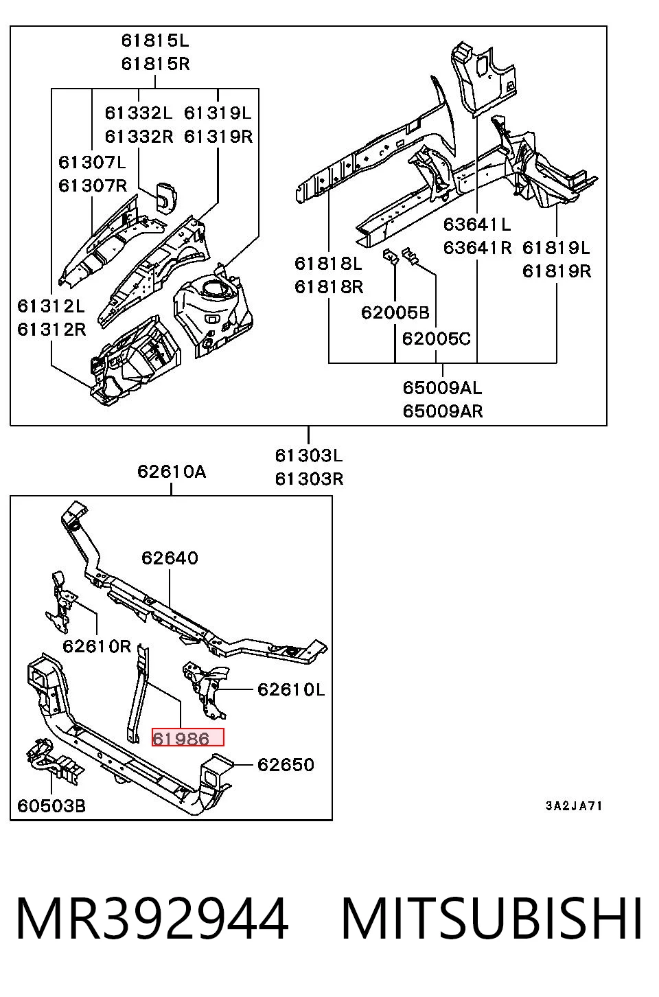 MR392944 Mitsubishi