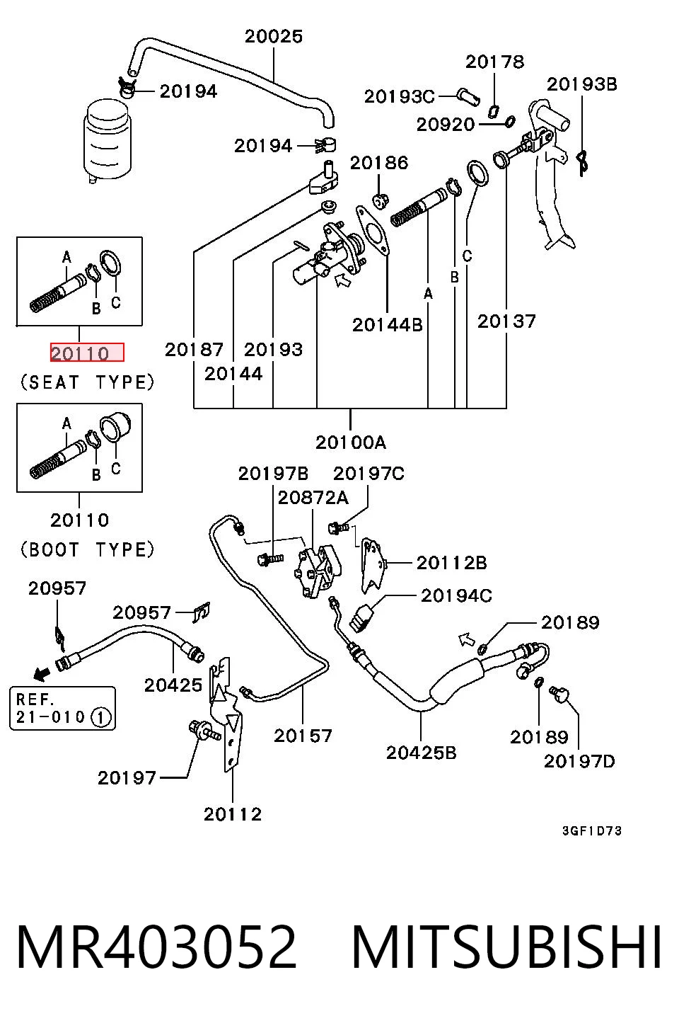 MR403052 Mitsubishi