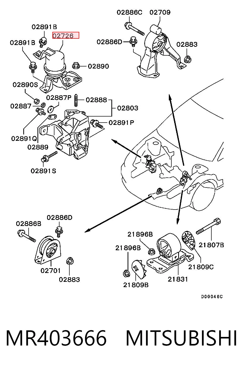 MR403666 Mitsubishi