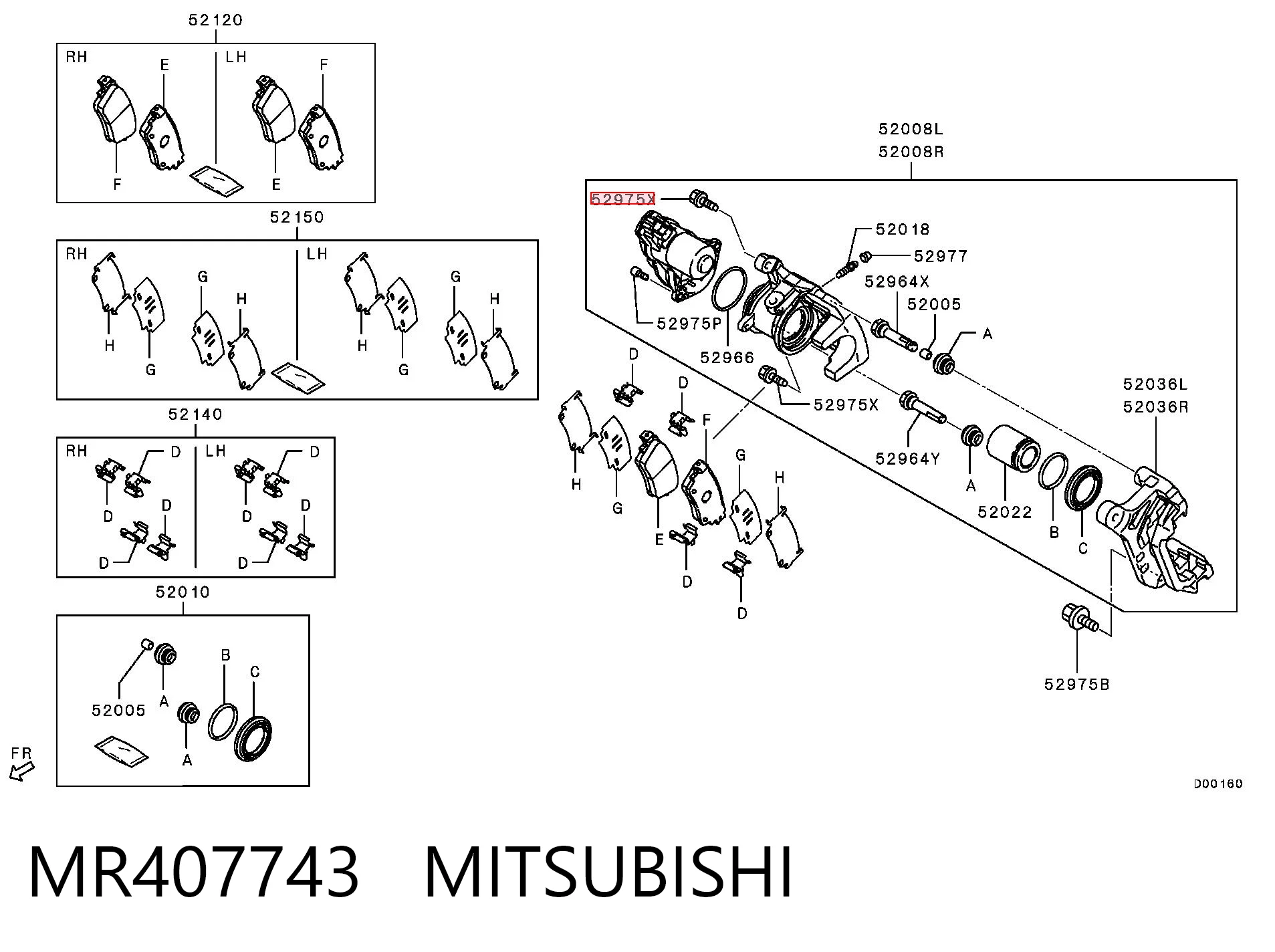 MR407743 Mitsubishi