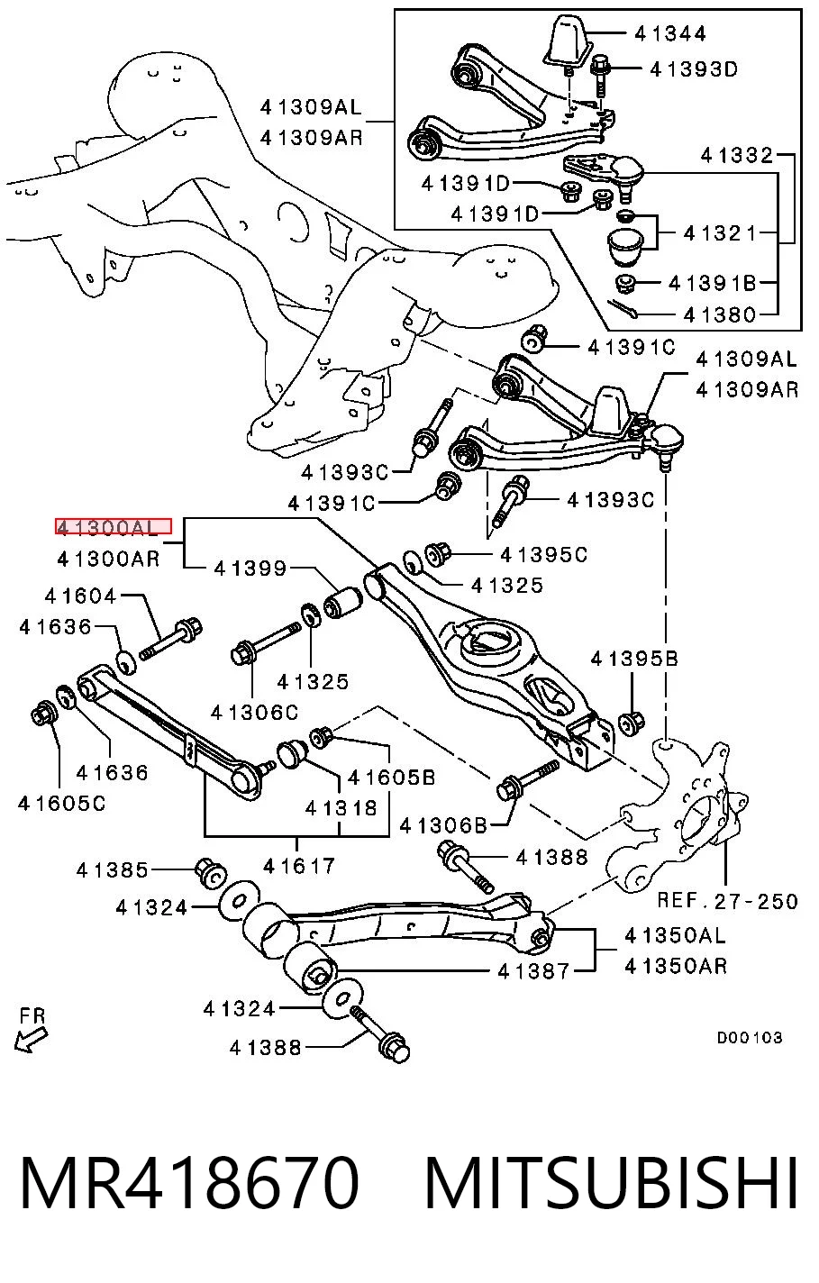 MR418670 Mitsubishi