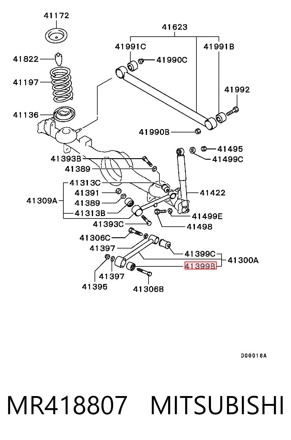 MR418807 Mitsubishi
