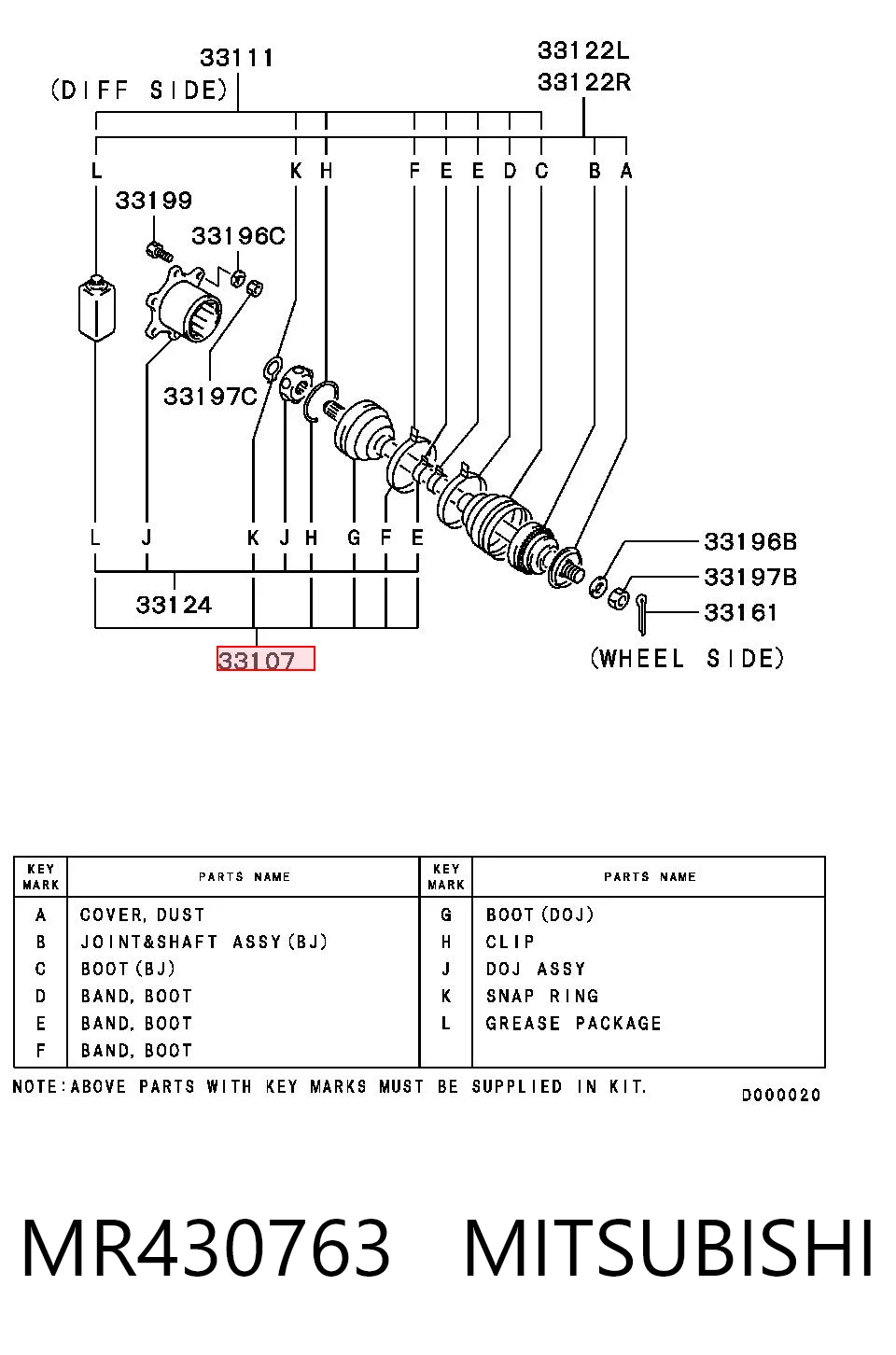 MR430763 Mitsubishi