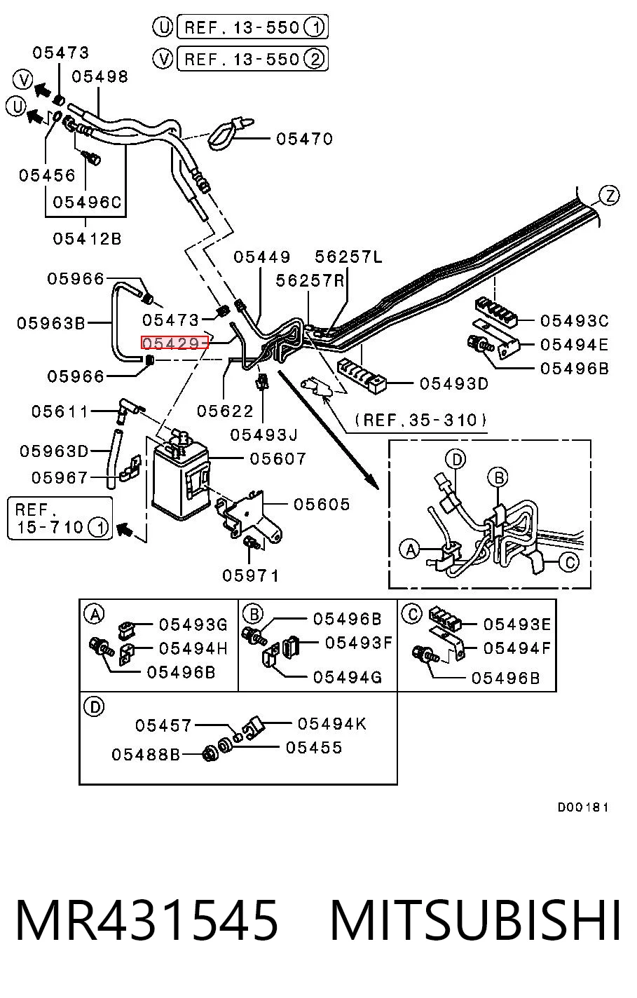 MR431545 Mitsubishi