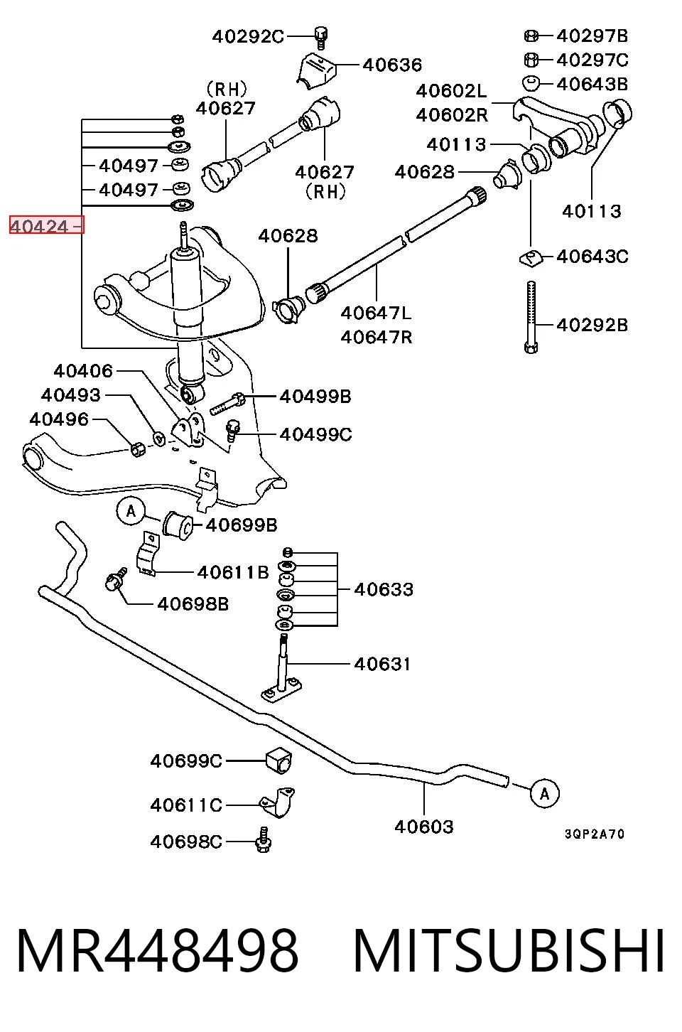 MR448498 Mitsubishi
