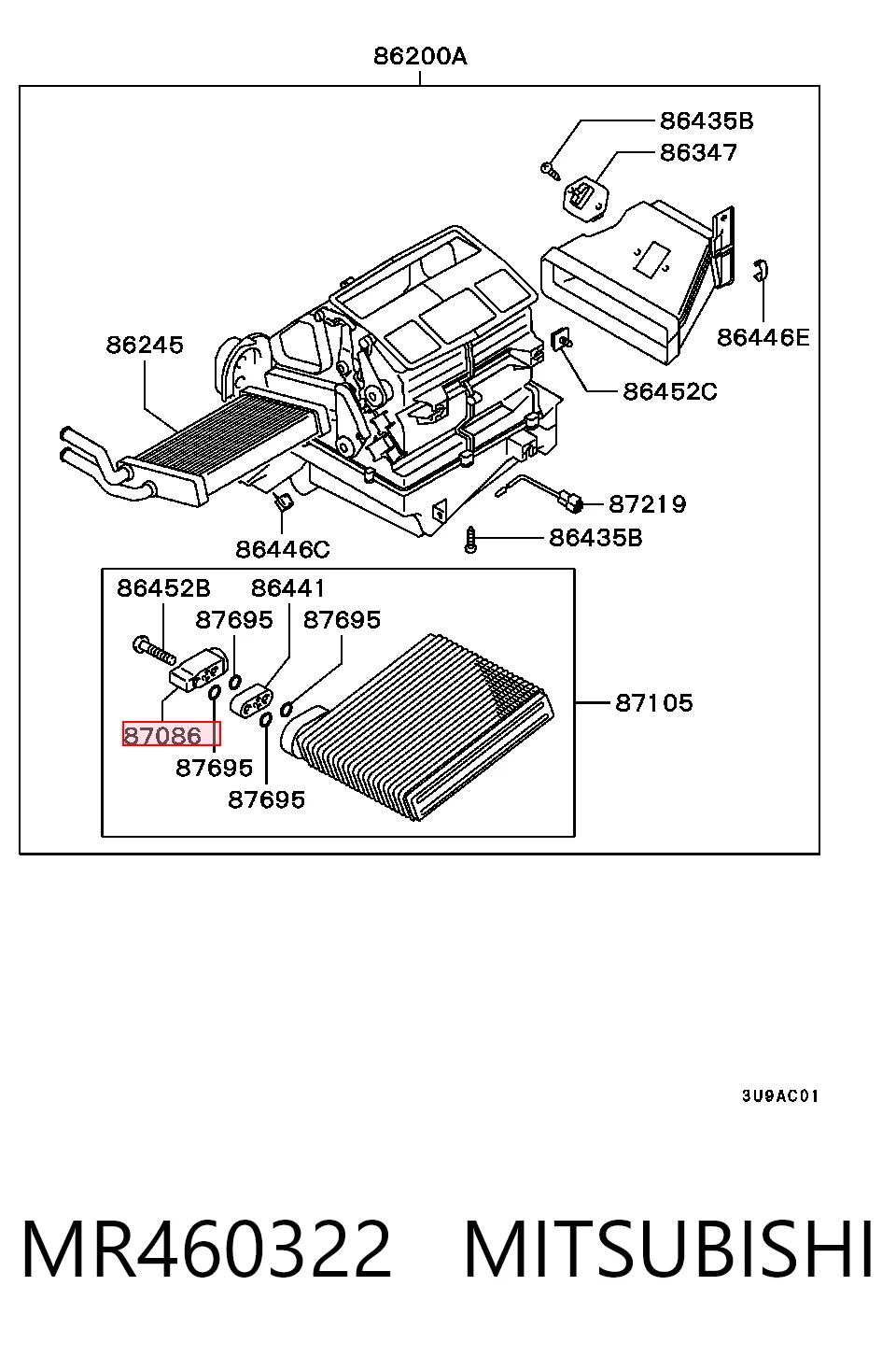 MR460322 Mitsubishi