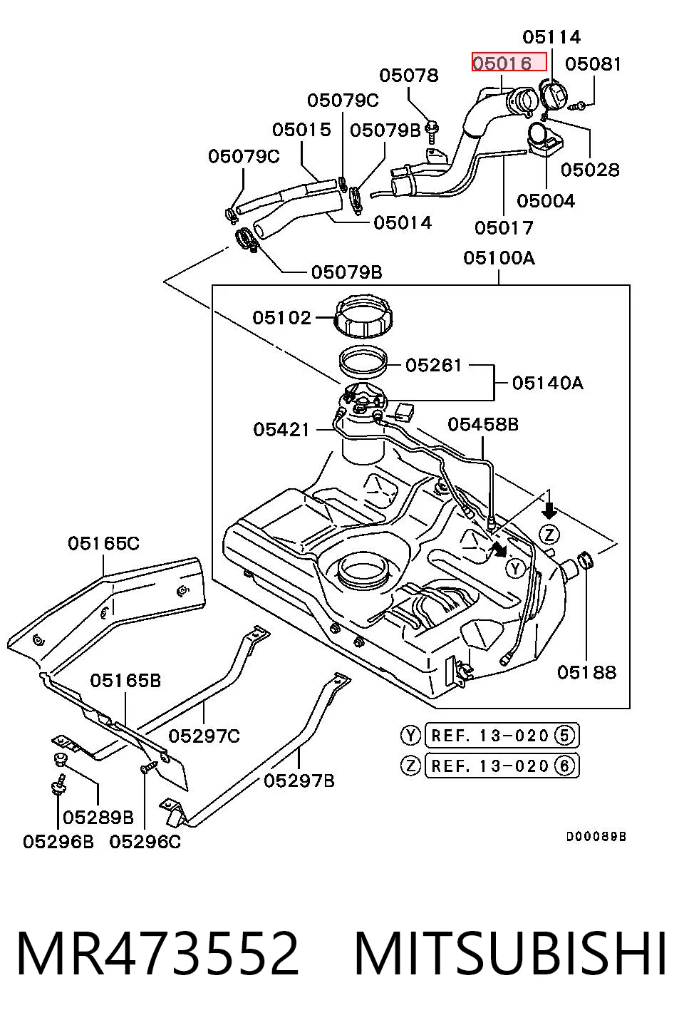 MR473552 Mitsubishi