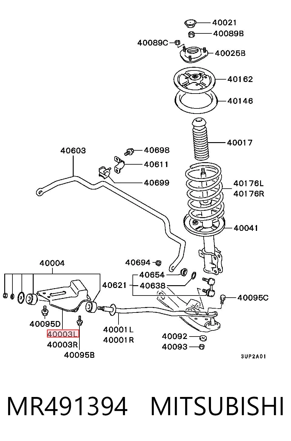 MR491394 Mitsubishi