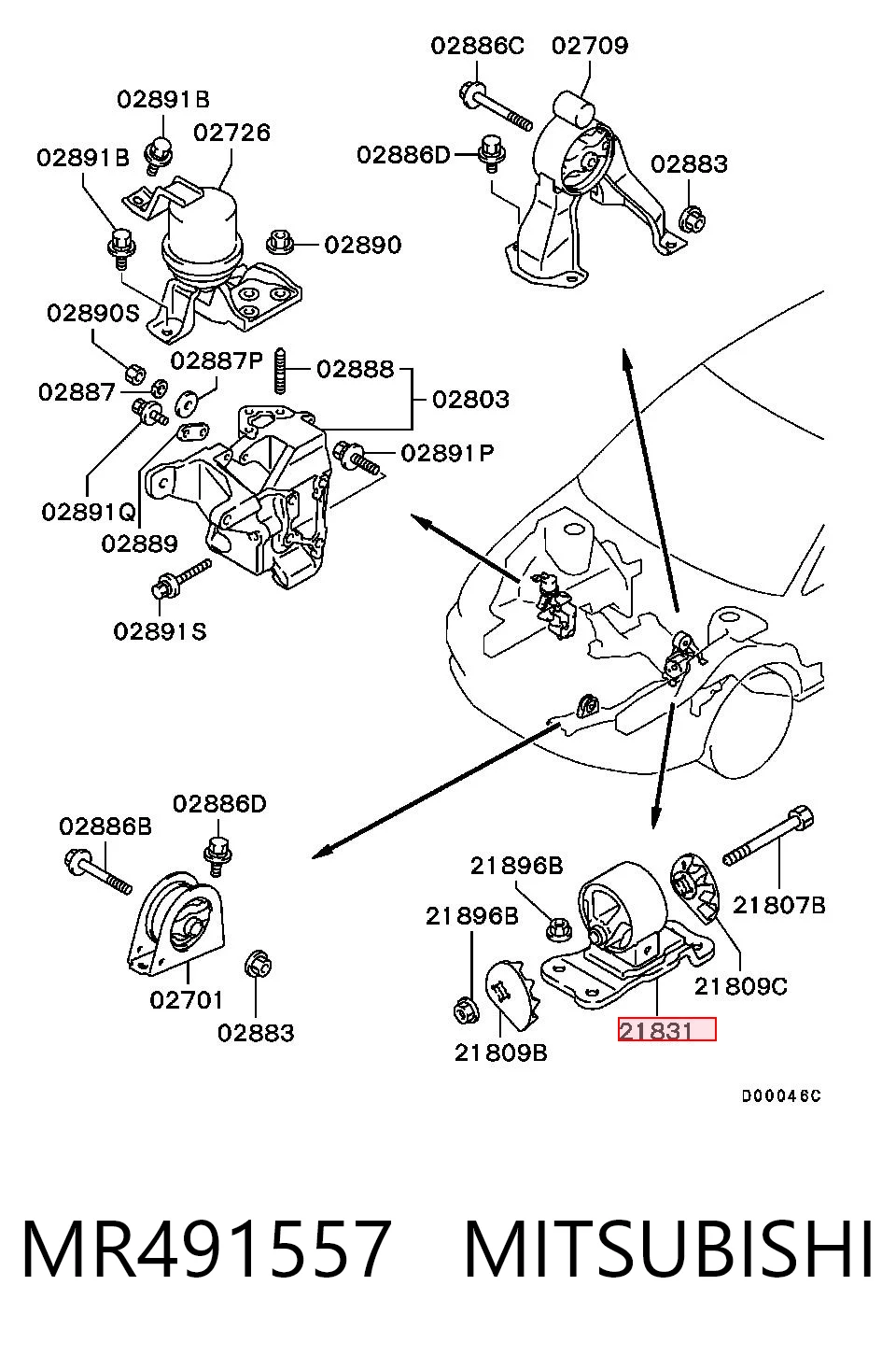 MR491557 Mitsubishi