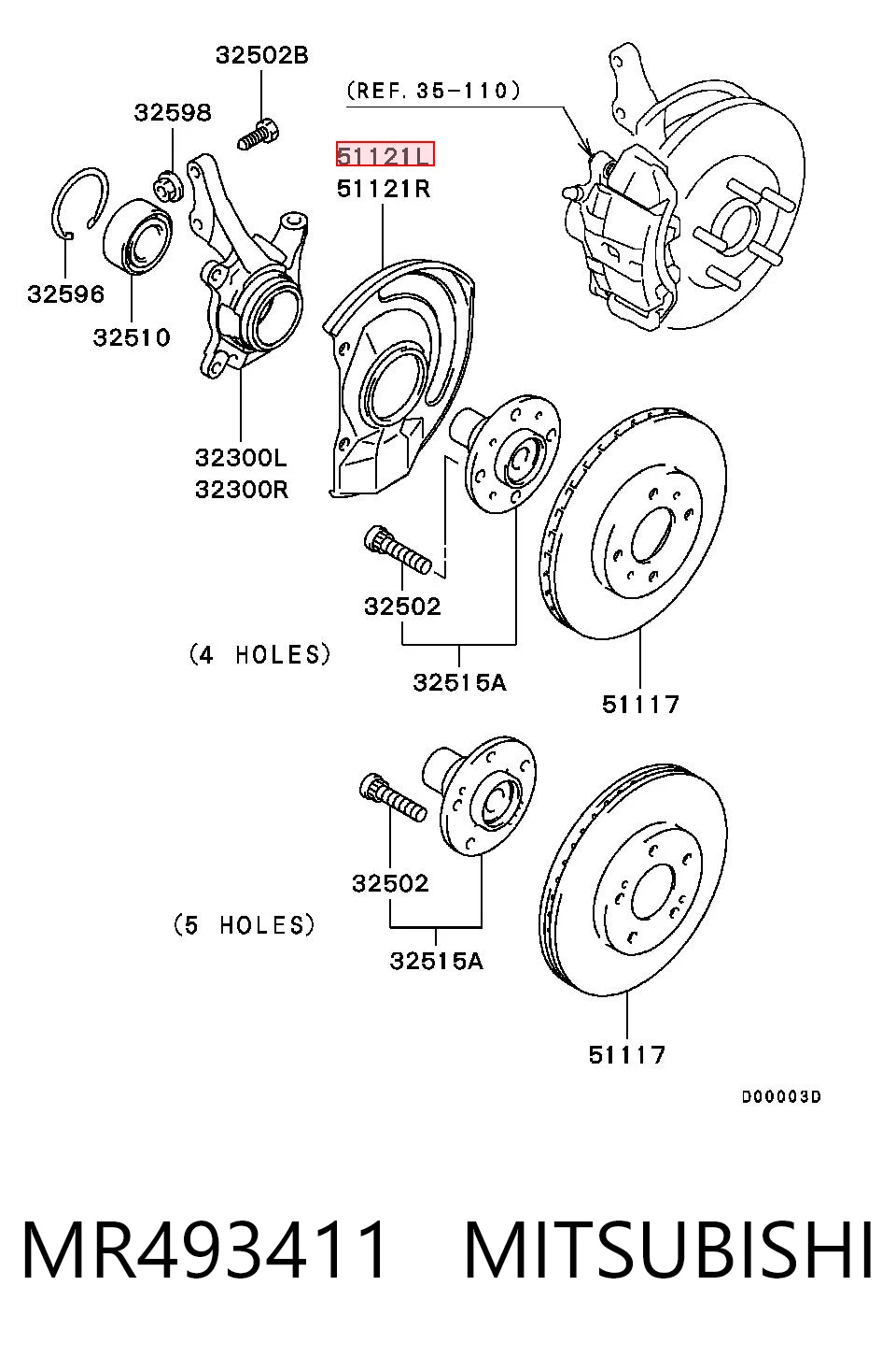 MR493411 Mitsubishi