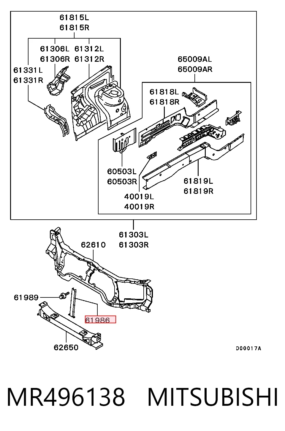 MR496138 Mitsubishi