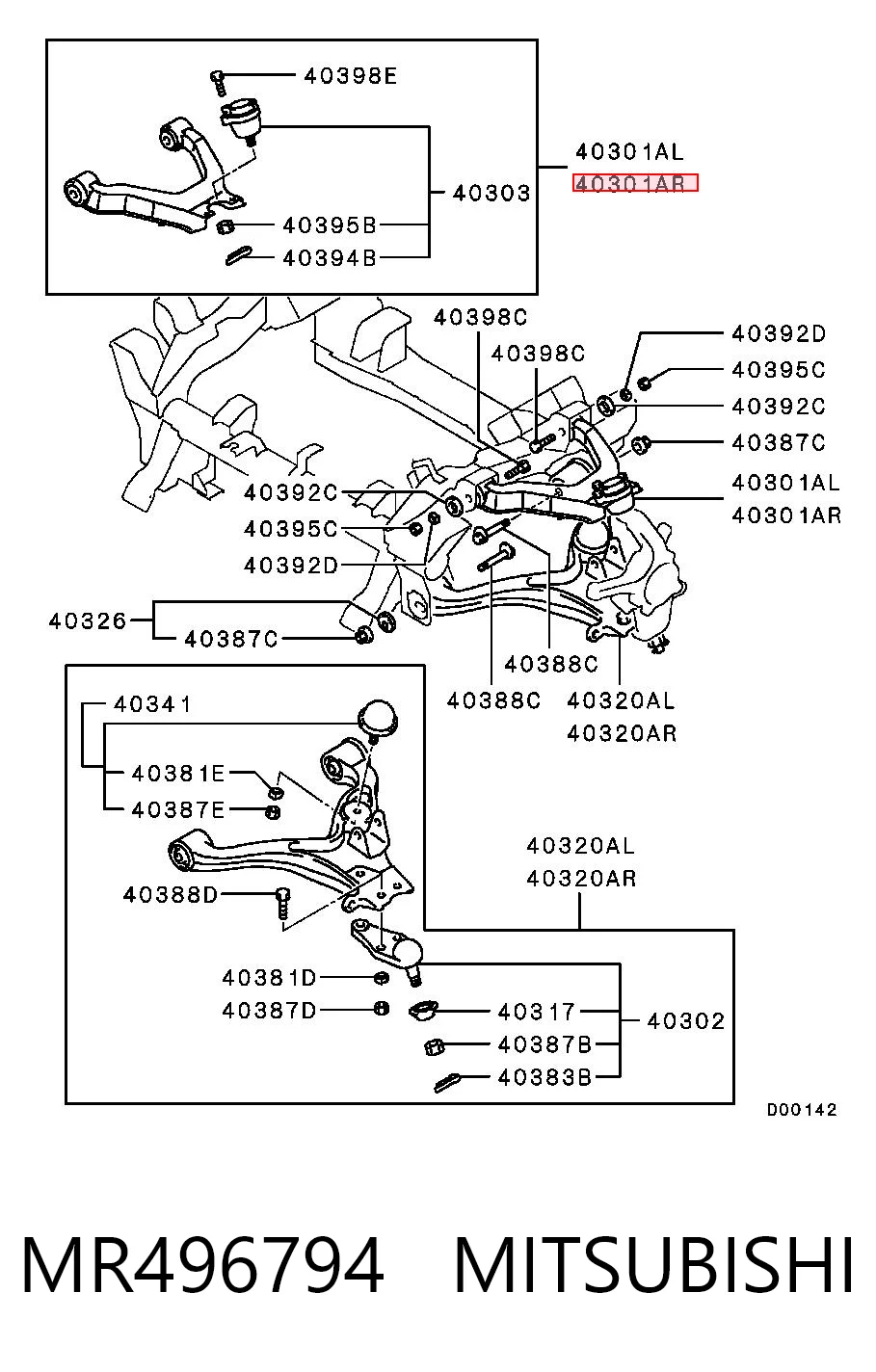 MR496794 Mitsubishi
