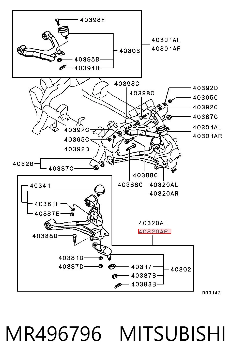 MR496796 Mitsubishi
