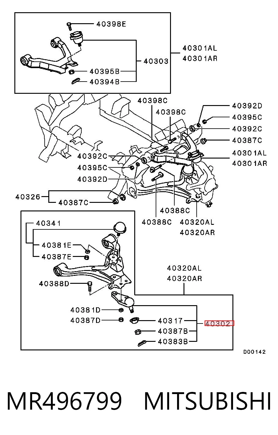 MR496799 Mitsubishi