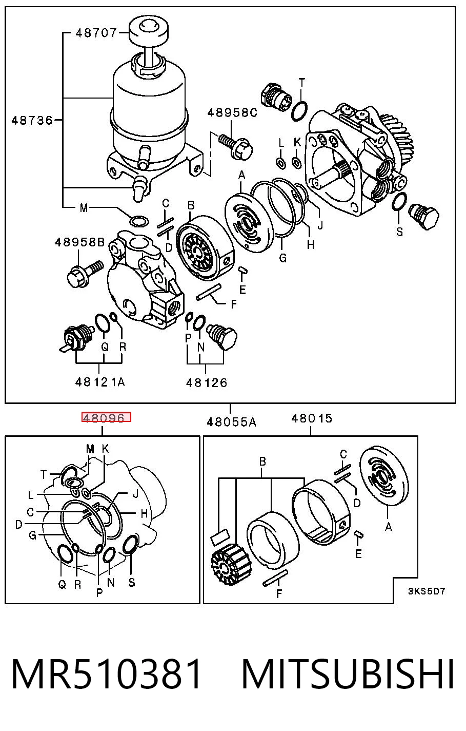 MR510381 Mitsubishi