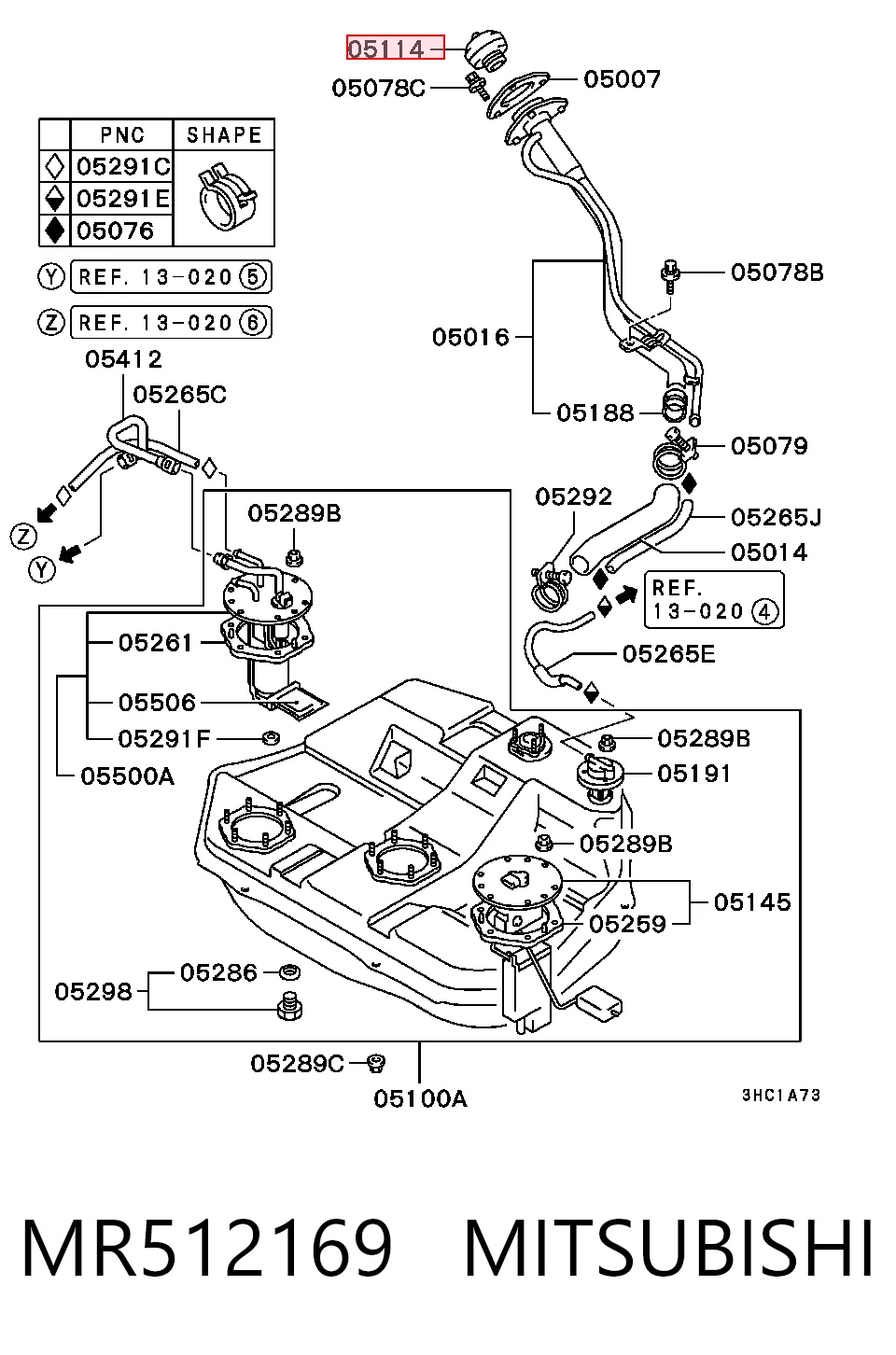 MR512169 Mitsubishi