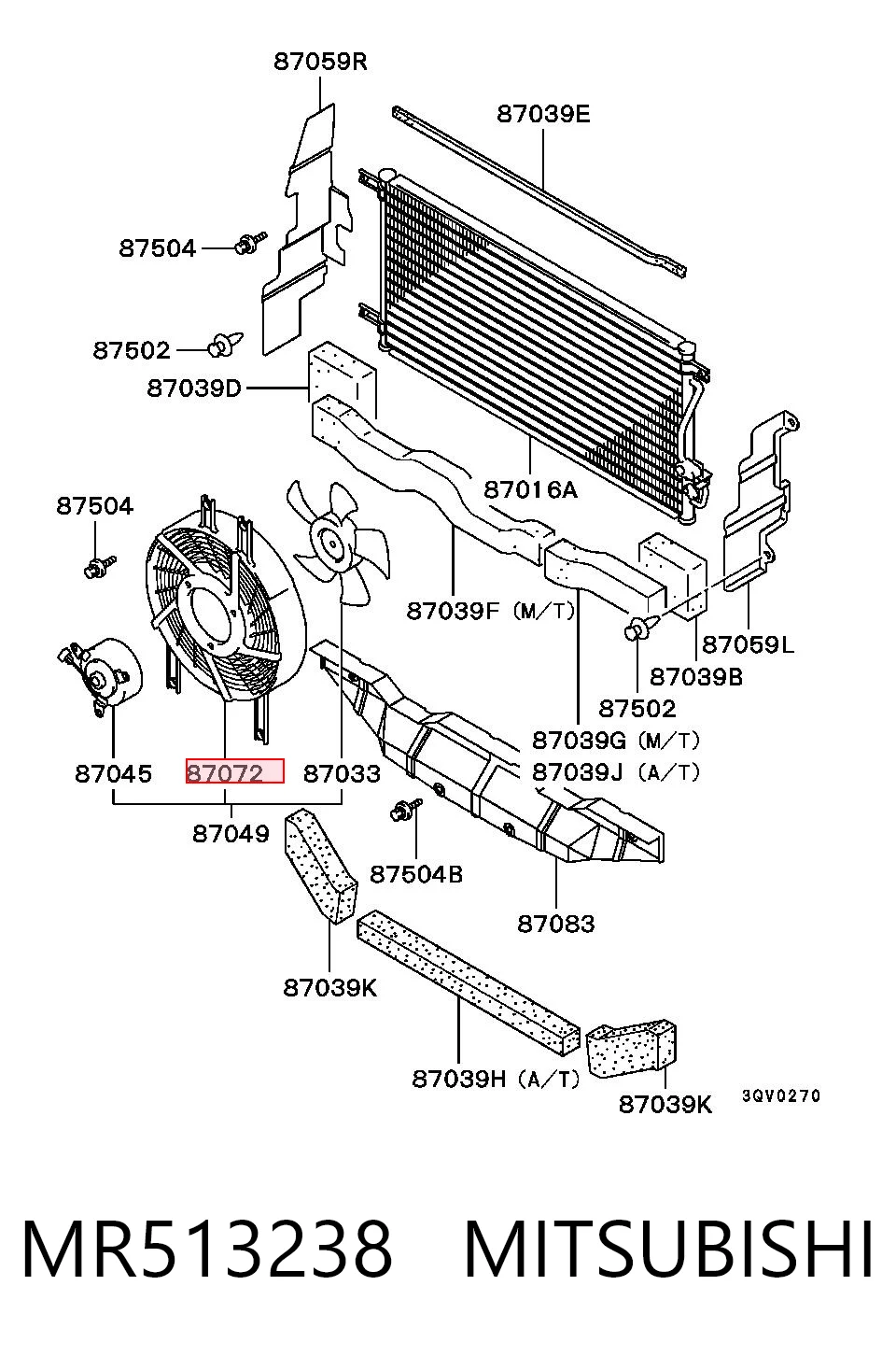 MR513238 Mitsubishi