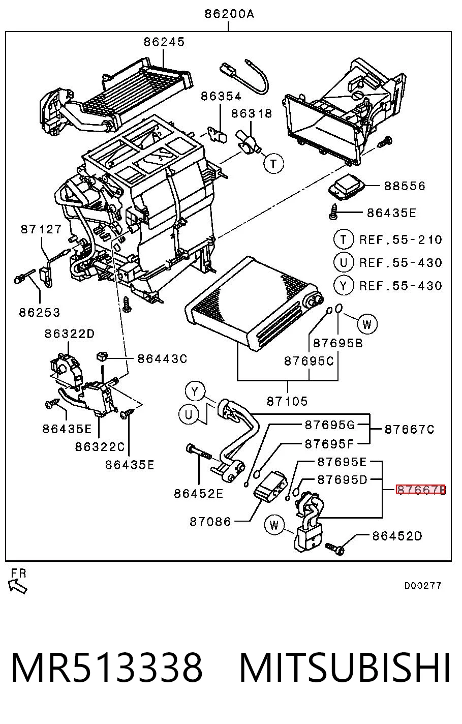 MR513338 Mitsubishi
