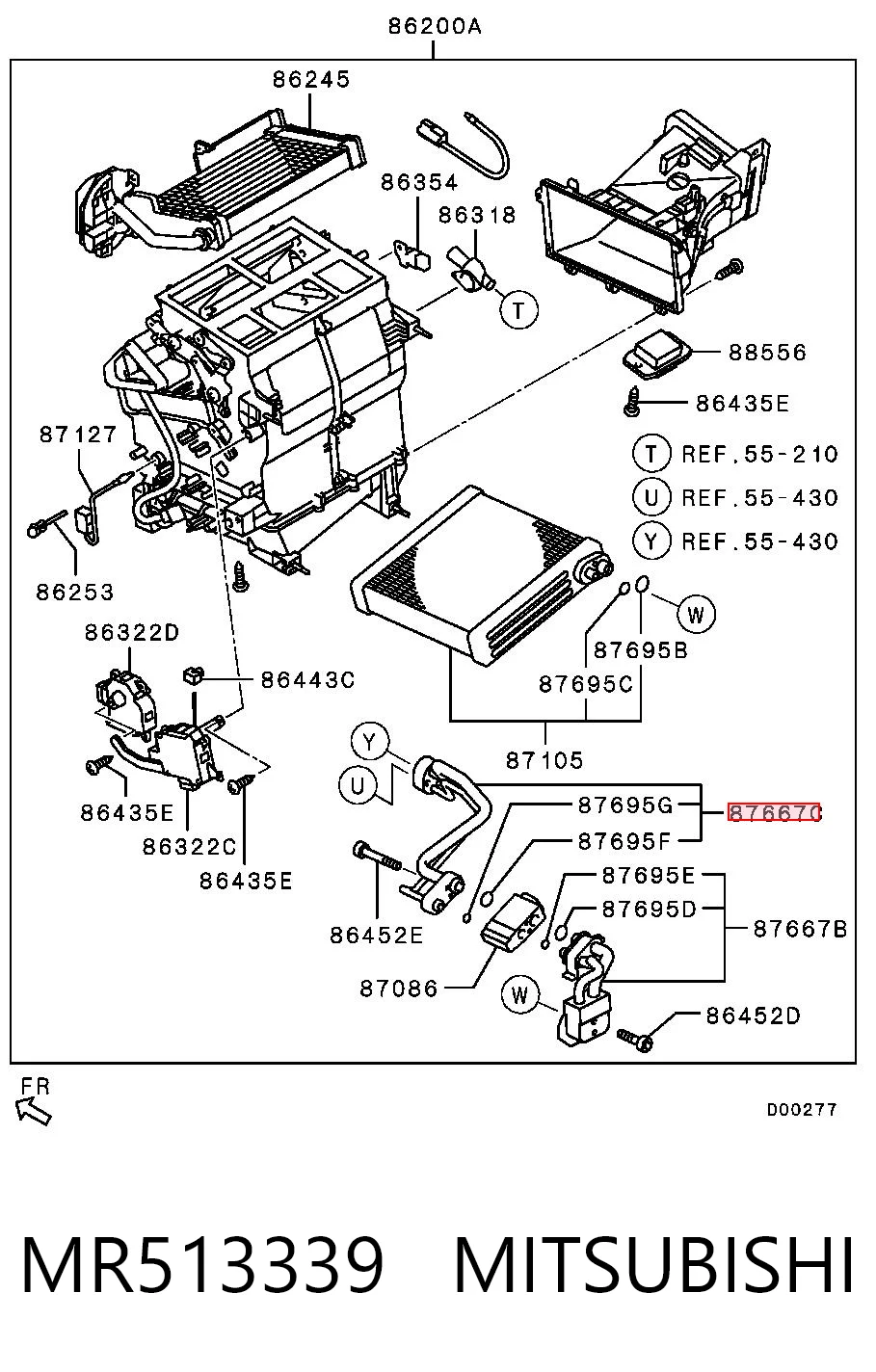 MR513339 Mitsubishi