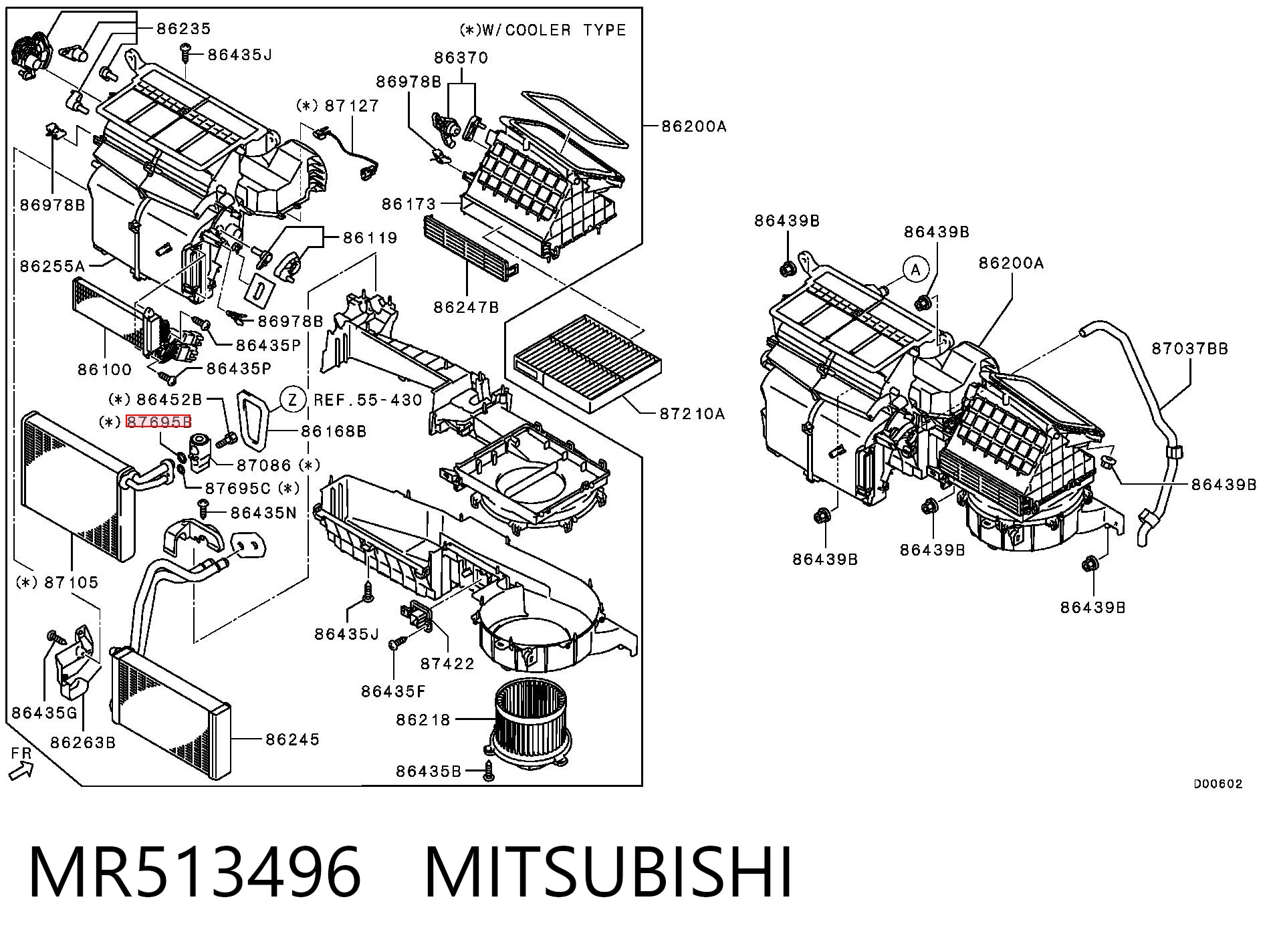 MR513496 Mitsubishi