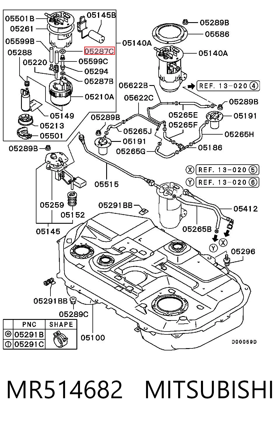 MR514682 Mitsubishi