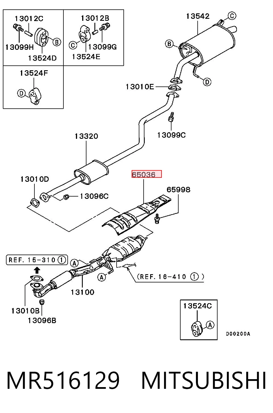 MR516129 Mitsubishi