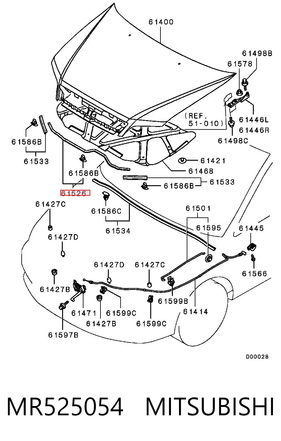 MR525054 Mitsubishi