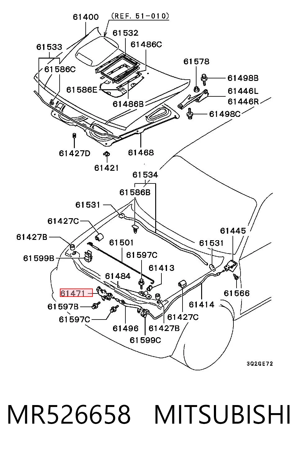 MR526658 Mitsubishi