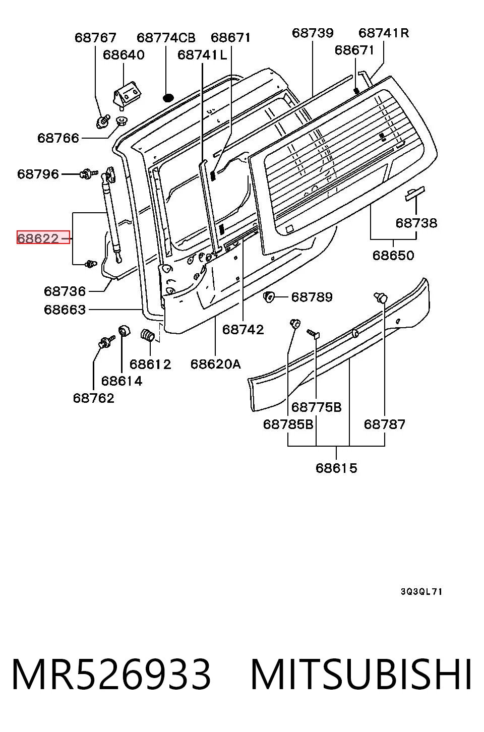 MR526933 Mitsubishi
