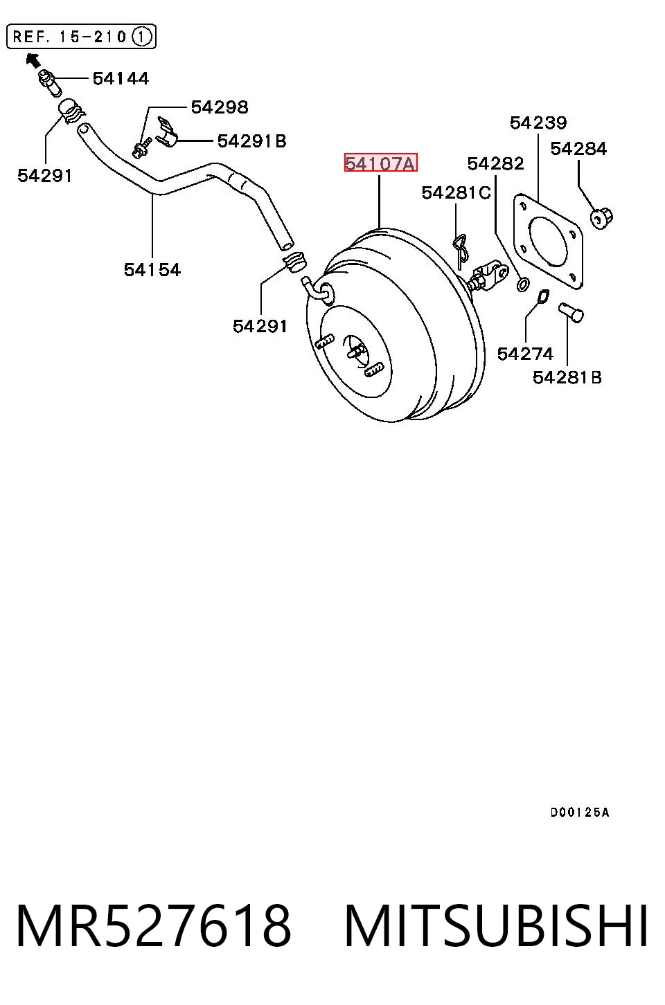MR527618 Mitsubishi