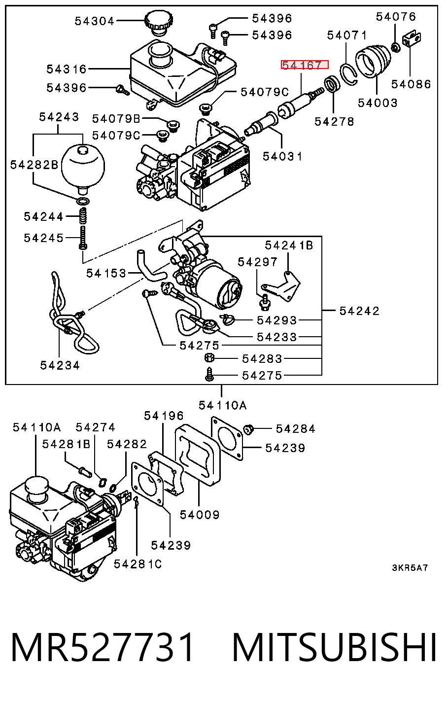 MR527731 Mitsubishi