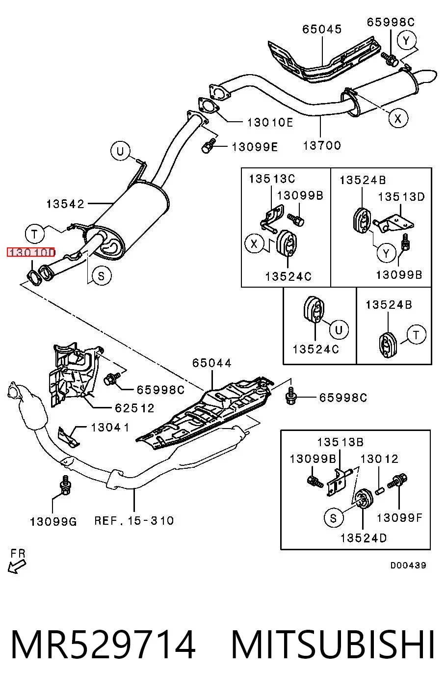 MR529714 Mitsubishi