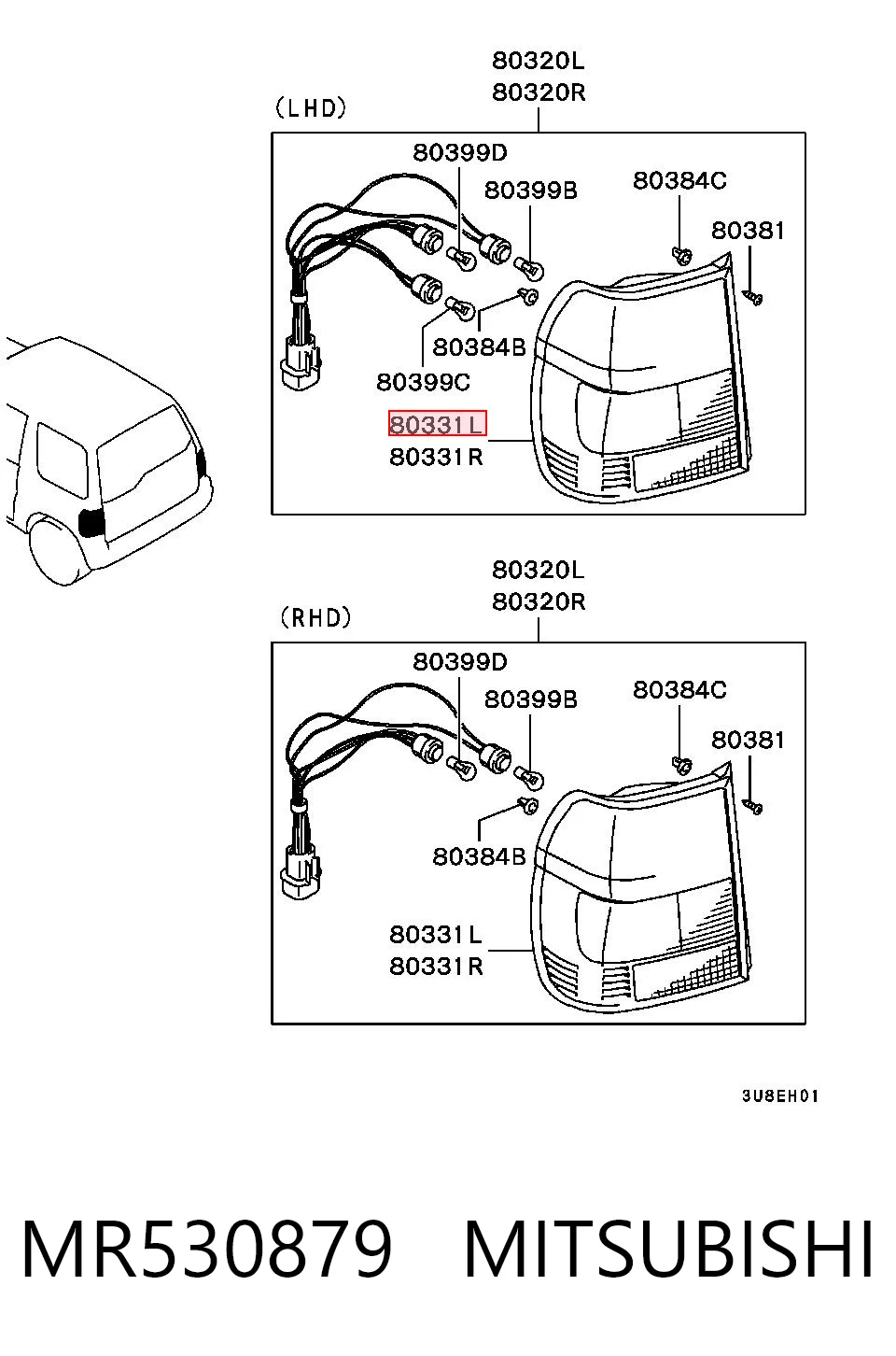 MR530879 Mitsubishi