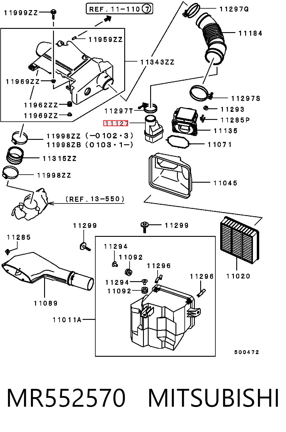 MR552570 Mitsubishi