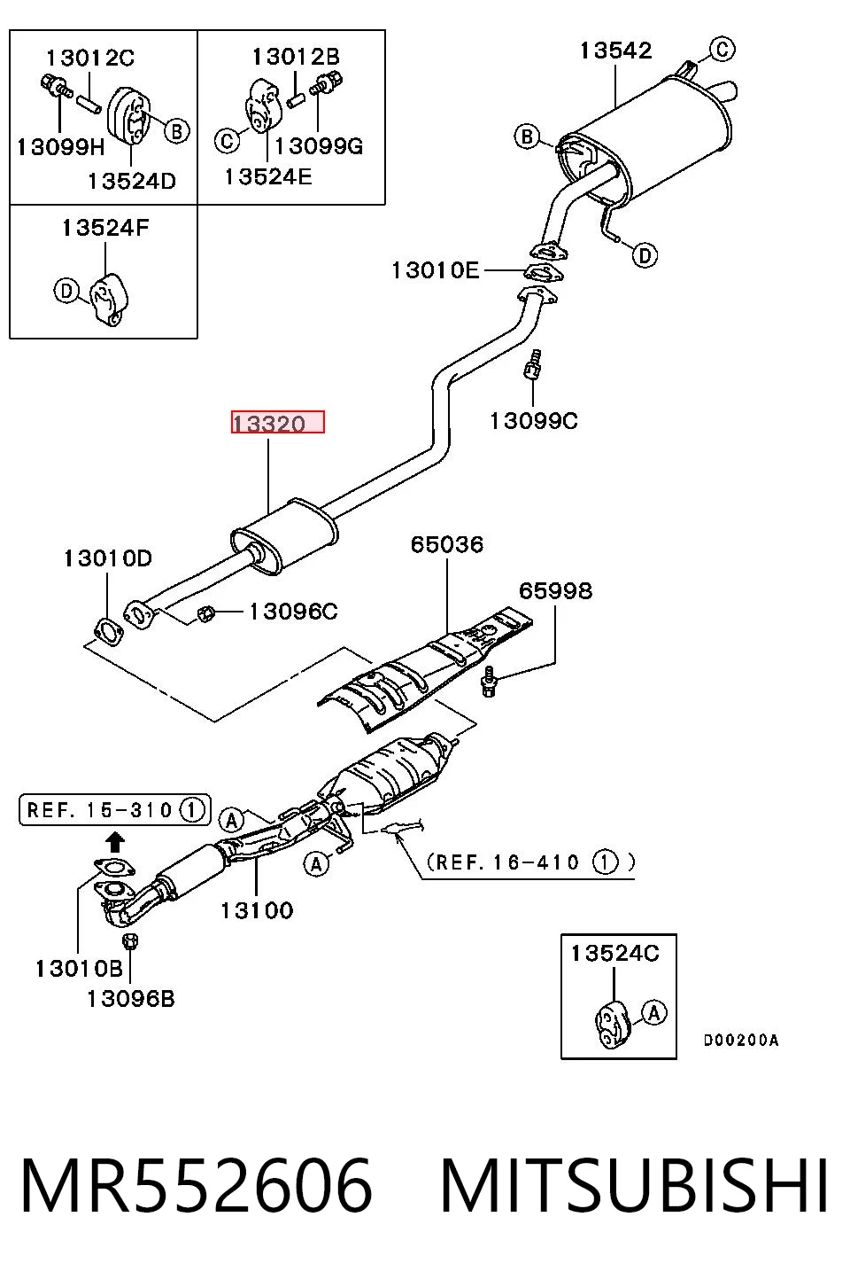 MR552606 Mitsubishi