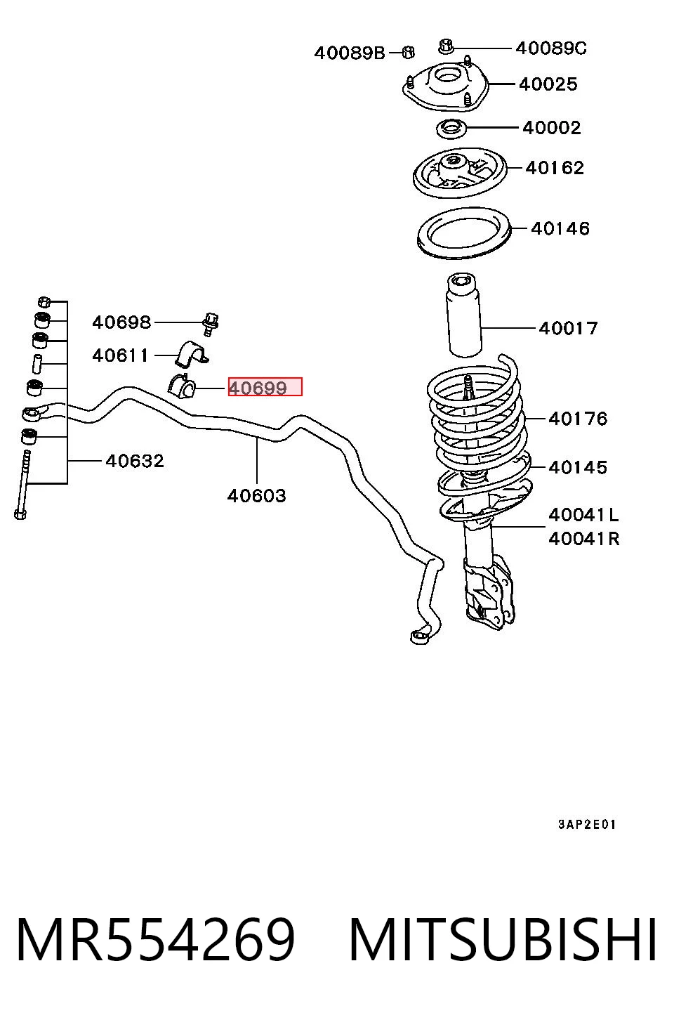 MR554269 Mitsubishi