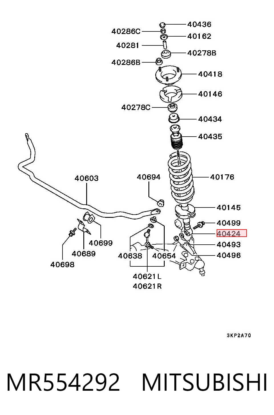 MR554292 Mitsubishi