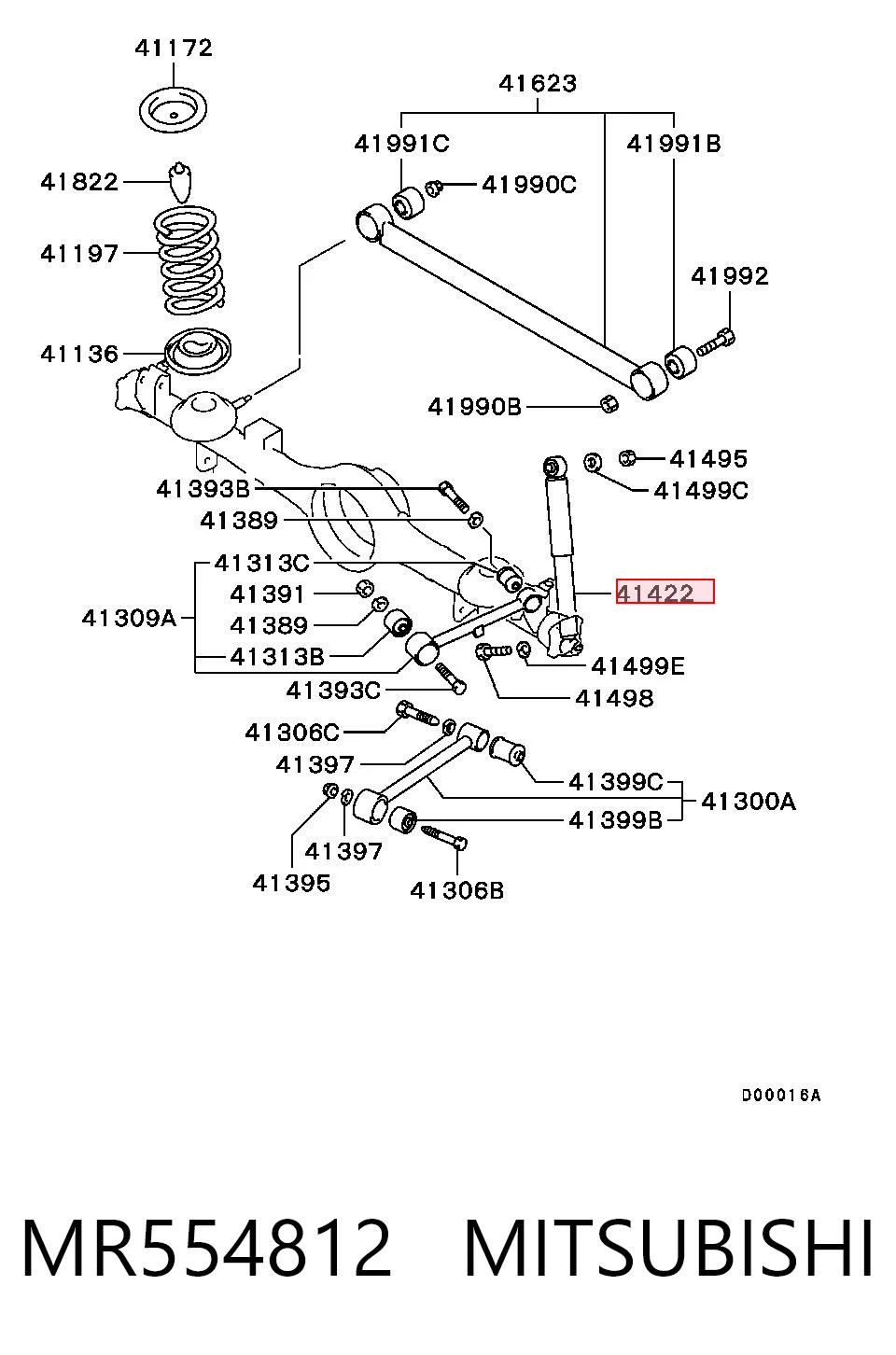 MR554812 Mitsubishi